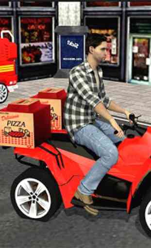 Multi Pizza Delivery Car:ATV Bike,Van & Bumper Car 1