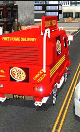 Multi Pizza Delivery Car:ATV Bike,Van & Bumper Car 3