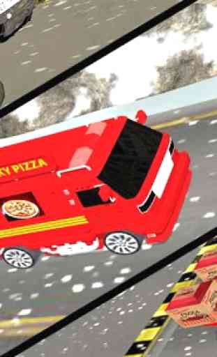 Multi Pizza Delivery Car:ATV Bike,Van & Bumper Car 4