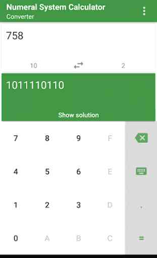 Numeral System Converter + Calculator 3