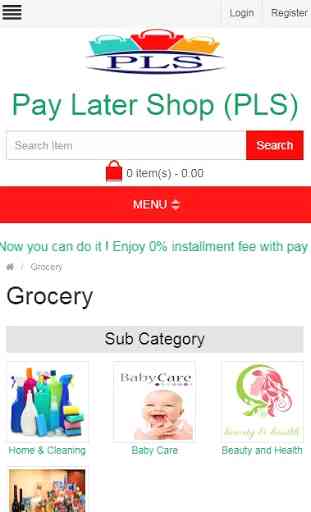Pay Later Shop (PLS) 2
