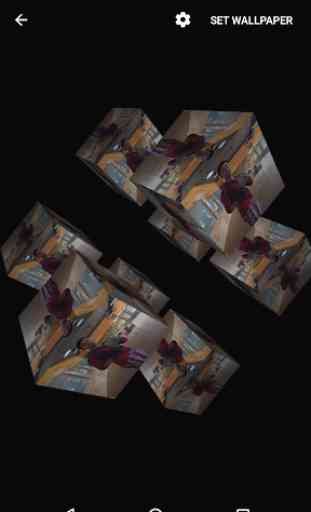 Photo Cube 3D Live Wallpaper 3