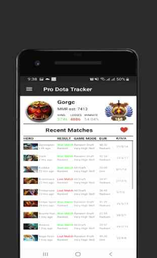 Pro Dota Tracker 3