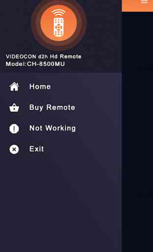 Remote Control For Videocon d2h Set Top Box 4