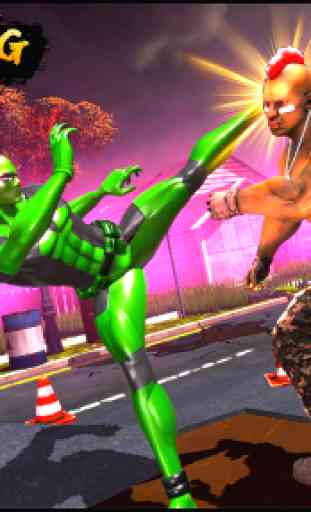 Rope Frog Spider Power : Gangster Crime Vice City 4