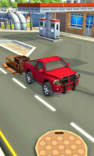 Speedy Car City Food Delivery: Restaurant Games 3D 2