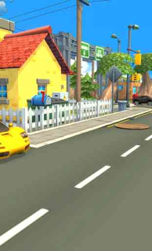 Speedy Car City Food Delivery: Restaurant Games 3D 4