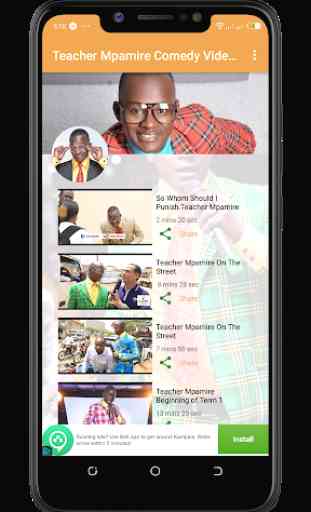 Teacher Mpamire Comedy Videos App - Uganda's Best 1