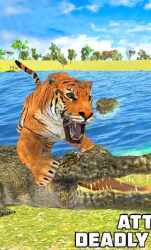 Tiger Simulator: Animal Family Survival Game 2