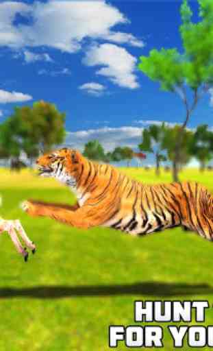 Tiger Simulator: Animal Family Survival Game 4