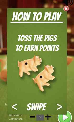 Toss the Pigs - Fun Dice Game 2