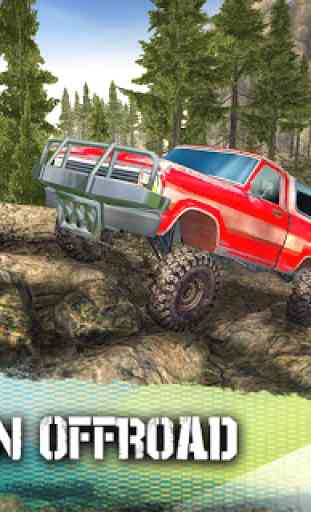 US Truck Offroad: 6x6 Rock Crawl Driving Simulator 1