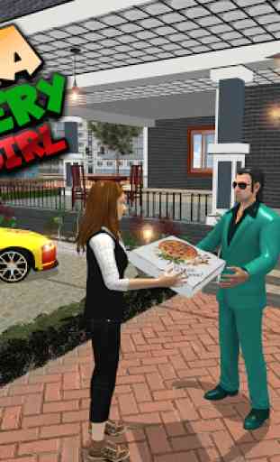 Virtual Pizza Delivery Girl City Simulator 1