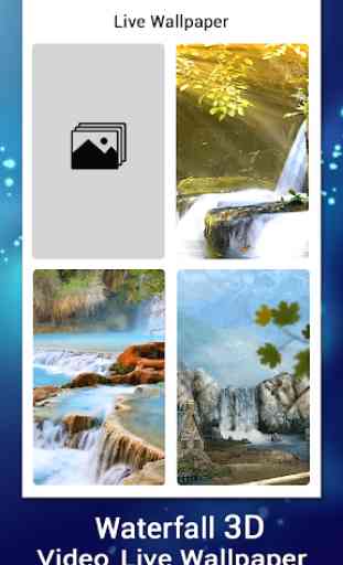 Waterfall 3D Video Live Wallpaper 2