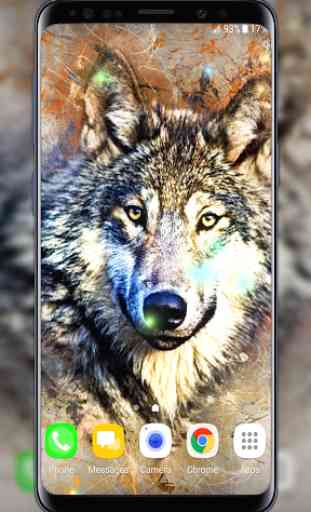 Wolves Live Wallpaper 2
