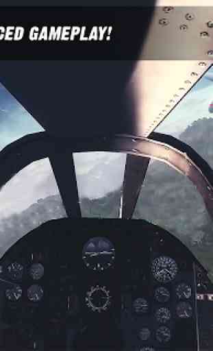Air War Combat Dogfight airplane sky shooting game 4