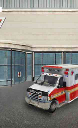 Ambulance parking 3D Part 3 3