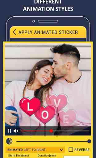 Animated Stickers On Video - Apply GIF on Video 3