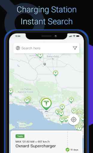 ChargeSmith - EV Charging Map & Tesla Connection 2