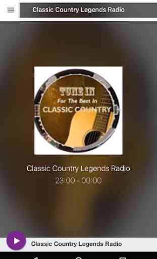 Classic Country Legends Radio 1