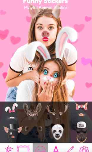 Cute Camera Photo Editor with Face Filters 3