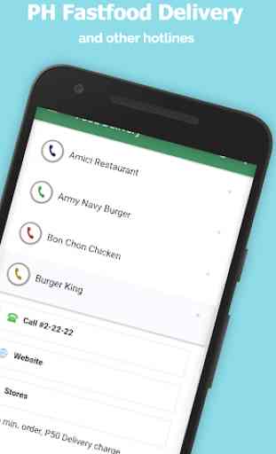 Fast Food Delivery Hotline Philippines – Updated 1