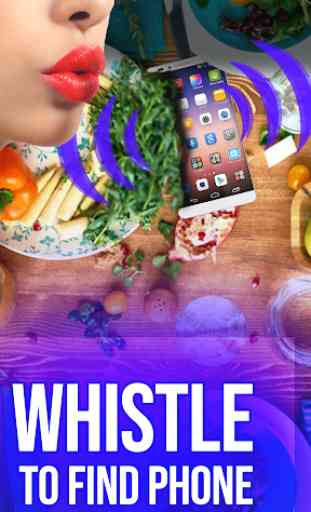 Find phone by whistling your mouth 1