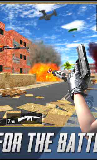 Firing Squad Battle Free Fire: Army Free Gun Game 3
