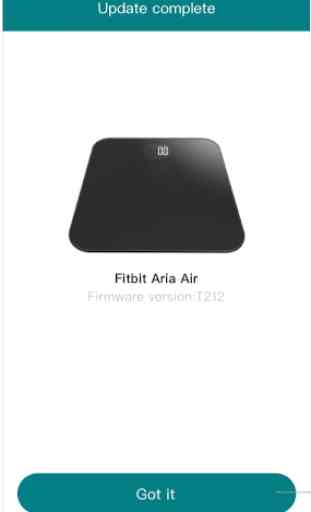 Fitbit Aria Air Update 3