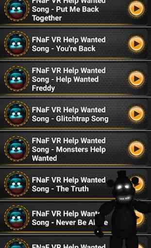 FNaFVR Help Wanted Song Ringtones 1