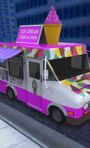 Food Truck Driver - Cafe Truck Driving Games 2