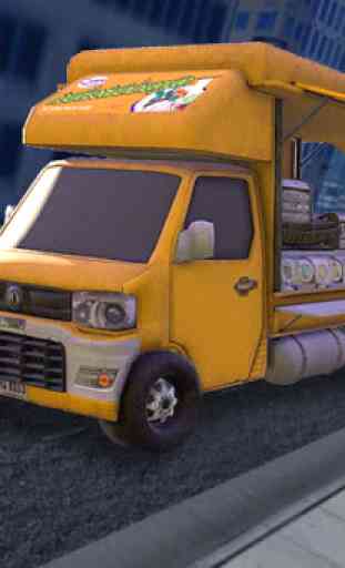 Food Truck Driver - Cafe Truck Driving Games 4