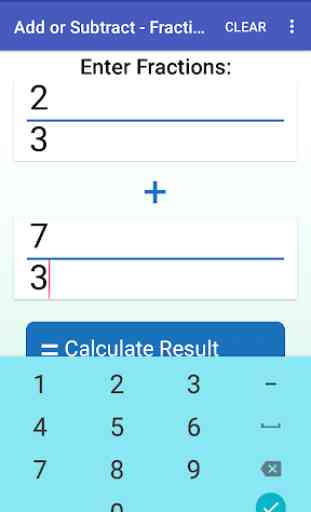 Fraction Calculator FREE 3