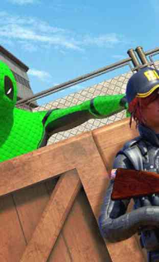 Frog Ninja Hero: Prison Escape Games 1