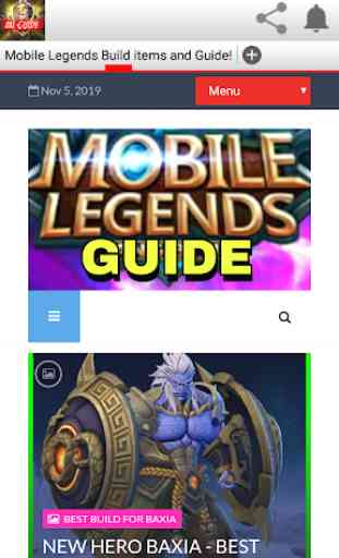 Guide of Mobile Legends 1
