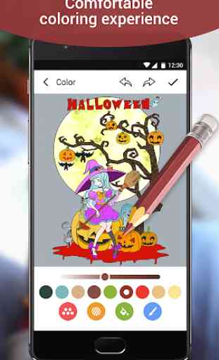 Halloween Games 2018: Free Offline Coloring Book 3