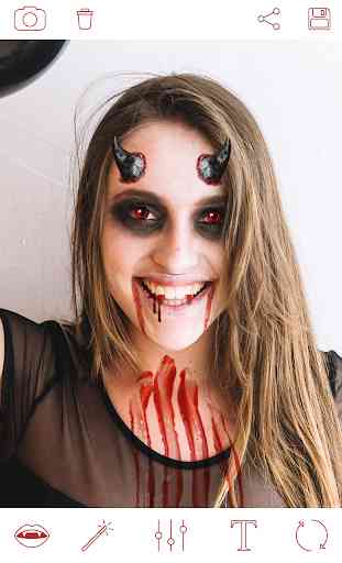 Halloween Vampire Makeup 2