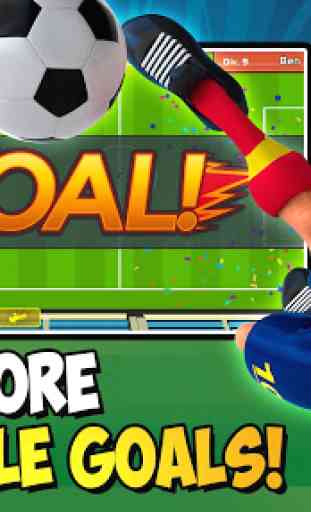 HardBall - Mini Caps Soccer League Football Game 2