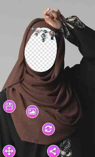 Hijab Fashion Photo Frame 2