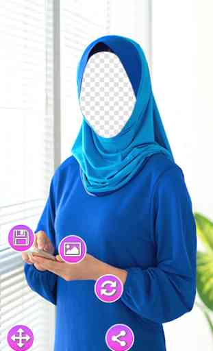 Hijab Fashion Photo Frame 3