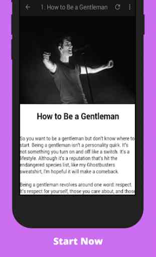How to Be a Gentleman 2