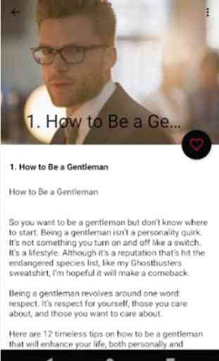 How To Be A Gentleman(Modern Man) 2