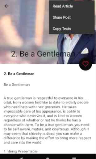 How To Be A Gentleman(Modern Man) 4
