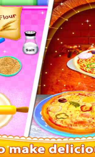 Italian Food Chef - Italian Pizza Cooking Game 2