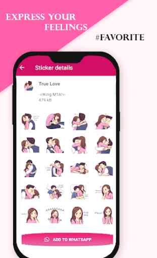 Love Sticker Packs For WhatsApp - WAStickerApps 4