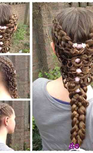 Making braided hair for kids 4