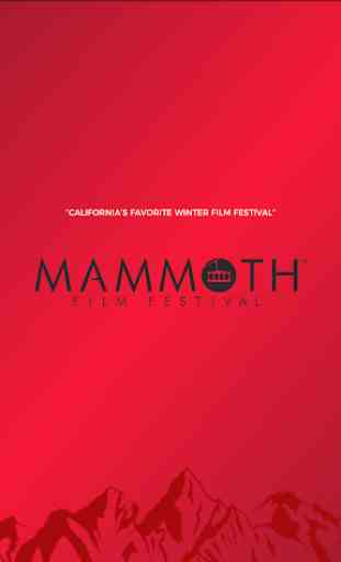 Mammoth Film Festival 1