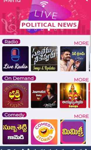 Mana Radio - Live Radio, Telugu Songs, Entertain. 1