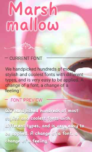 Marshmallow Font for FlipFont , Cool Fonts Text 1