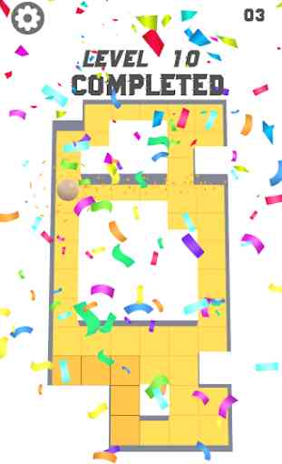 Maze Paint Puzzle - Amaze Roller Ball Splat Games 4